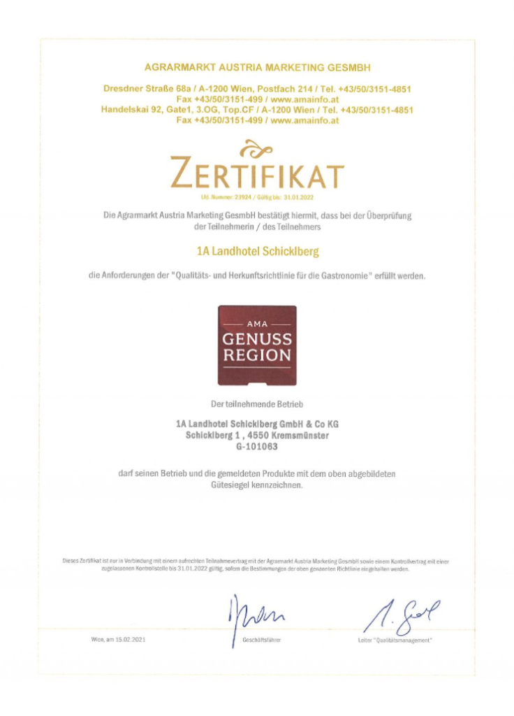 Zertifikat